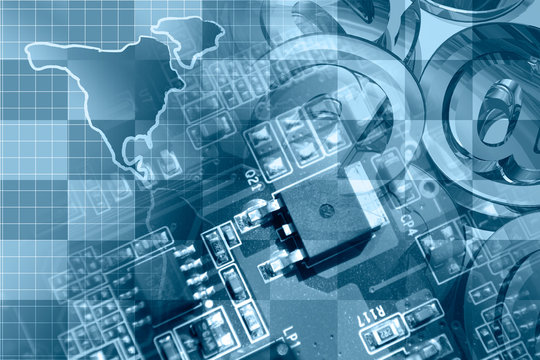 Electronic device and map - Powered by Adobe