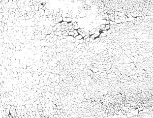 The Cracks Grunge Urban Background. Distressed Effect. Overlay illustration over any design to create grungy vintage rustic effect and depth. For posters, banners, retro and urban designs.