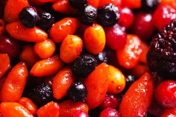 different kind of berries