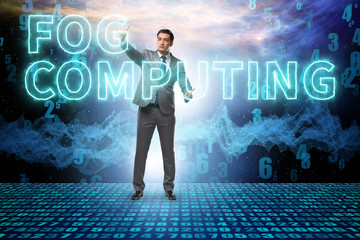 Concept of cloud edge and fog computing