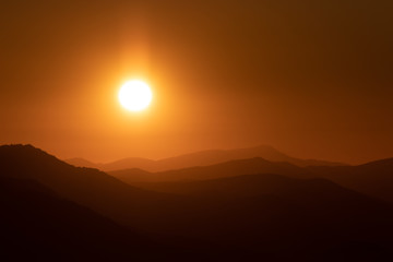 Sol de montaña