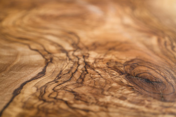 Angle closeup shot of olive wood surface