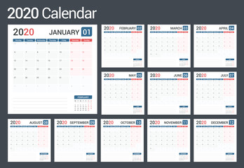 2020 Calendar - Planner