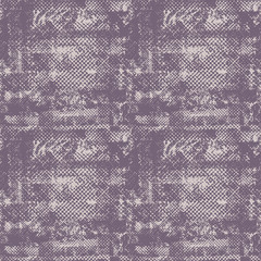 Seamless Pattern With Grunge Halftone Textures. Vector Illustration
