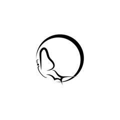 Butterfly conceptual simple Logo  design template Vector illustration