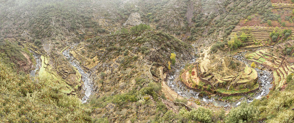 Fototapeta na wymiar Panorámica desde el mirador del Gasco (Cáceres)