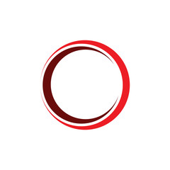 circle logo and symbols TEMPLATE Vector ILLUSTRATION