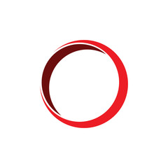 circle logo and symbols TEMPLATE Vector ILLUSTRATION