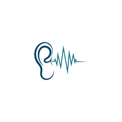 Obraz premium ear logo and symbols vector app icons