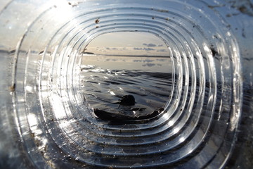 Fototapeta premium Beach St.Petersburg Russia