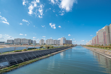 浦安のマンション群