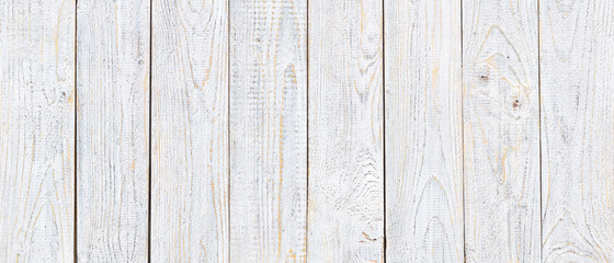 Fototapeta na wymiar white wood texture background, wide wooden plank panel pattern