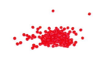 Red beads
