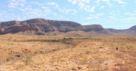 Hiking in West Macdonnell ranges