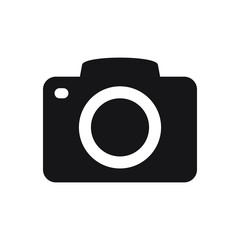 Photo camera vector icon isolated