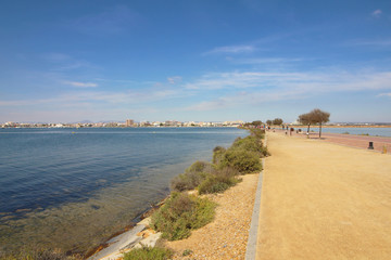 Paseo de las Salinas, San Pedro del Pinatar, España