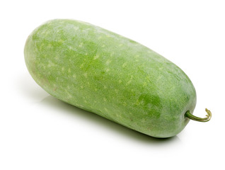 Winter melon on white background