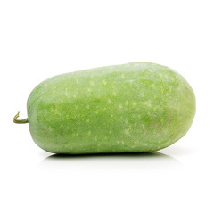 Winter melon on white background
