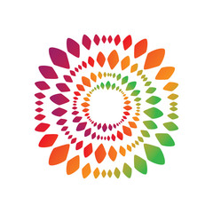 SOUND WAVE LOGO TEMPLATE VECTOR ICON ILLUSTRATION