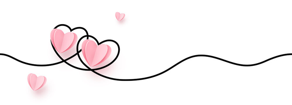 Animated Valentine Heart Stickers for Scrapbooking and Invitations