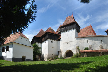 Fortified church in Romania