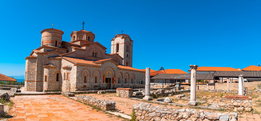 View of Church of Saints Clement and Panteleimon
