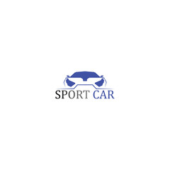 SPORT Car silhouette logo Vector template icons app