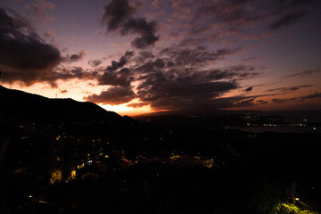 写真素材: 台湾の夕焼け