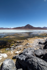 Laguna Blanca, White Lagoon, Eduardo Avaroa National reserve, Bolvia