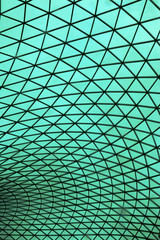 Triangle patterns on a dome, Triangle texture background