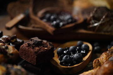 Pastry and bakery, desserts, cakes and cookies