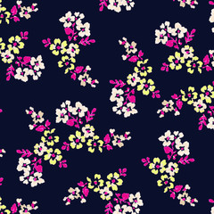 Vector illustration of a beautiful floral bouquet. 