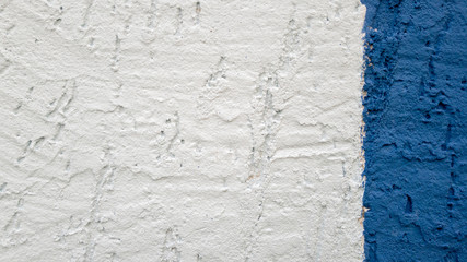 Plaster stripe white stripe blue textured, abstract background