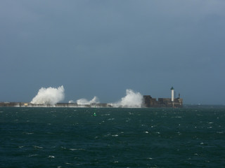 tempête phare boulogne sur mer