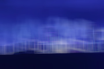 blurred abstract / blue violet gradient background square bokeh, beautiful technological modern background, blurred lines abstract gray © kichigin19