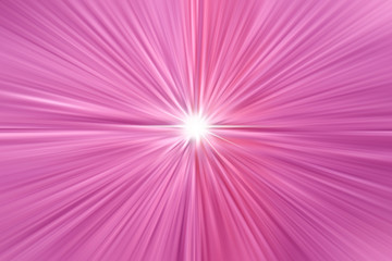 Fototapeta premium Dynamic lines of light. Light from central point.