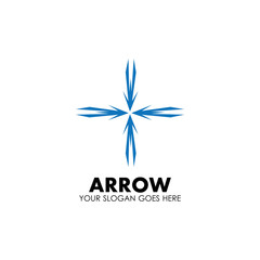 Arrow vector illustration icon