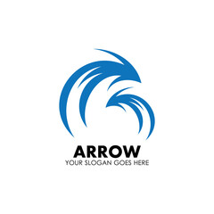 Fototapeta premium Arrow vector illustration icon