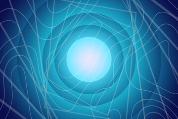 Fototapeta premium abstract, blue, illustration, internet, technology, design, light, digital, business, computer, web, concept, hand, fiber, icon, symbol, graphic, wallpaper, art, sign, music, information, science