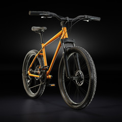 3D Rendering Mountain Bike