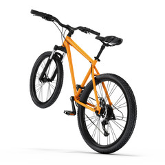 3D Rendering Mountain Bike