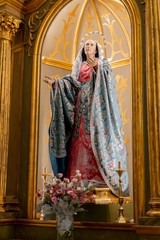 Obraz premium Virgin Mary in an attitude of prayer