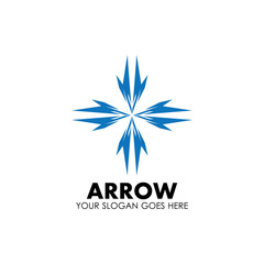 Obraz premium Arrow vector illustration icon