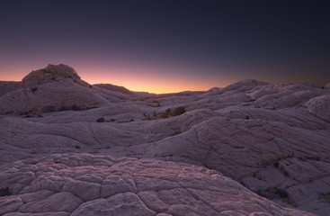 Snow Canyon White Rocks Sunrise