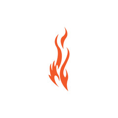 Fire flame vector illustration design template