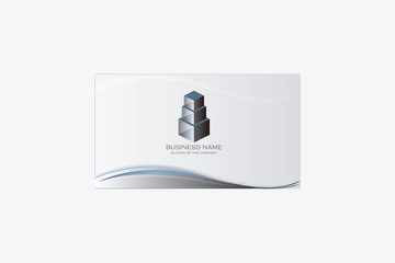  personal card with architecture logo