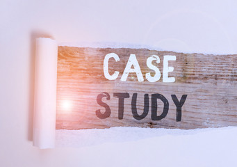 Handwriting text Case Study. Conceptual photo analysis and a specific research design for examining...