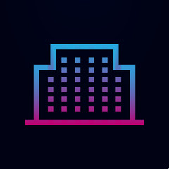 Building nolan icon. Simple thin line, outline vector of building icons for ui and ux, website or mobile application
