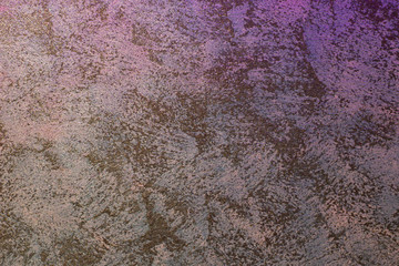 Blue paint wall with granule