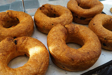 bagels with poppy seeds